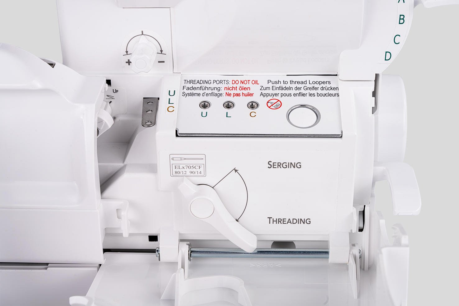 Baby Lock Aspire kombinierte Overlock- und Coverlockmaschine