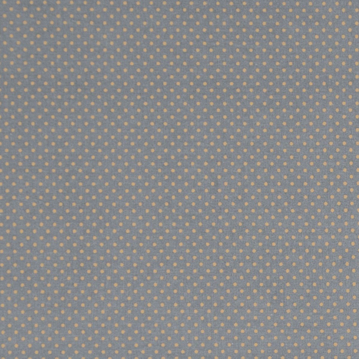 Au Maison Dots Wachstuch Grey-Mustard