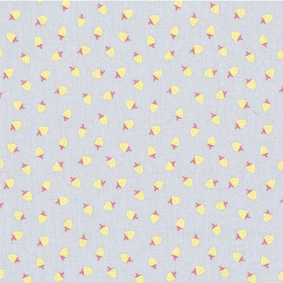 Au Maison Strawberries dustyblue/yellow