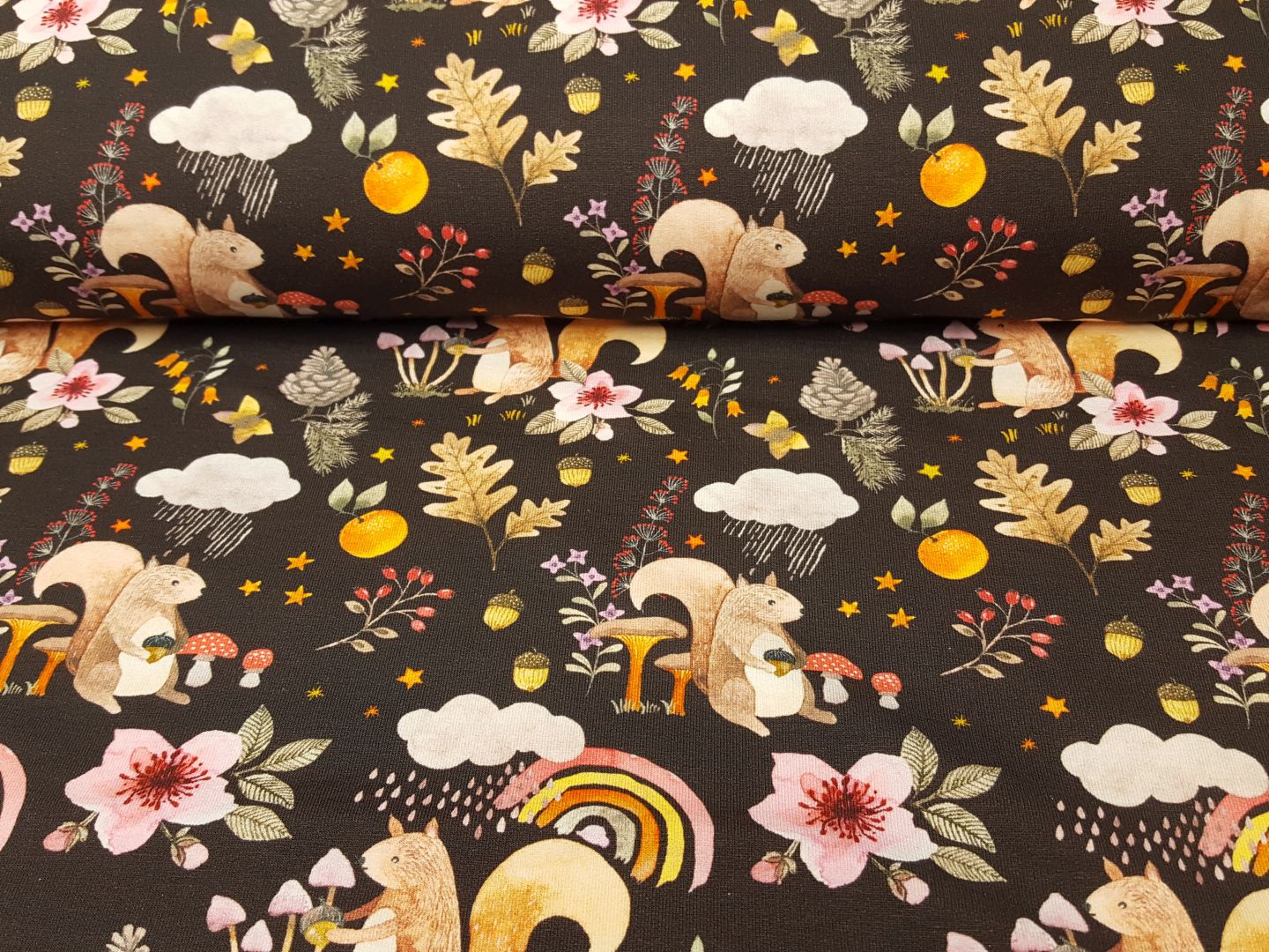 Autumn Cute dunkelbraun/ bunt