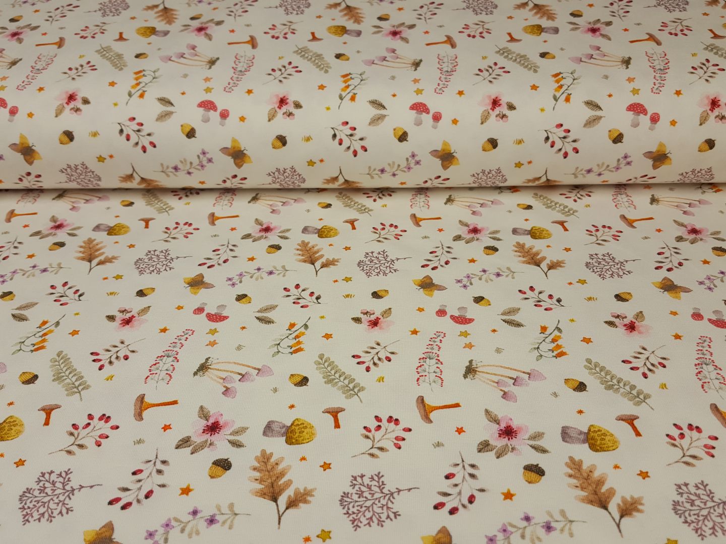 Autumn Liberty offwhite/ocker/lila