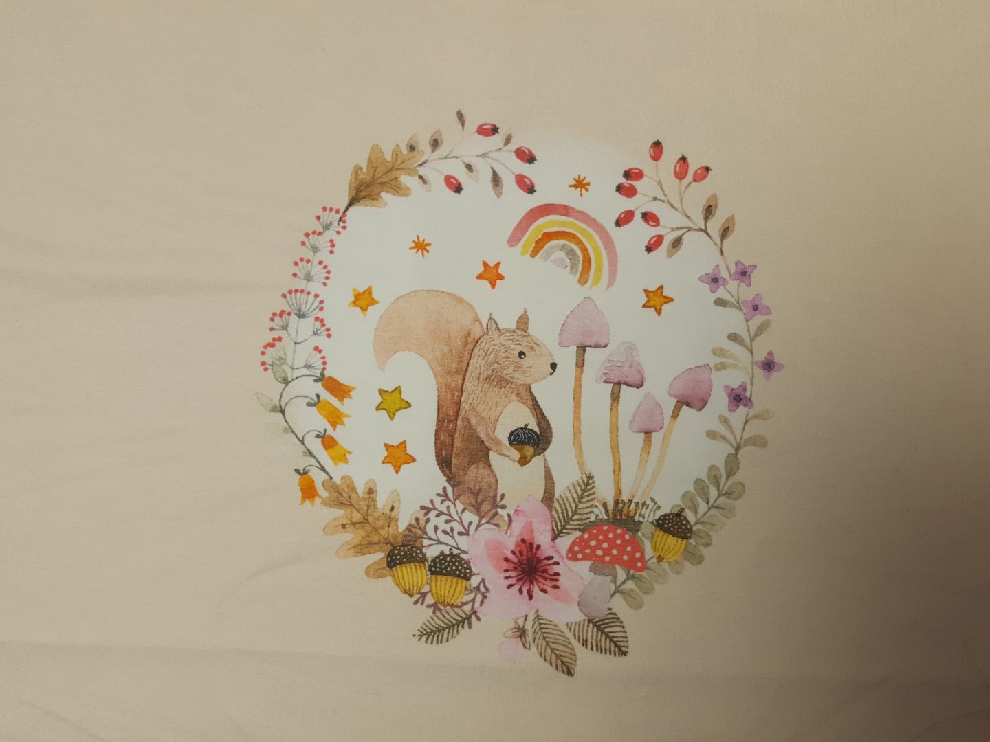 Autumn Song beige/dunkelbraun