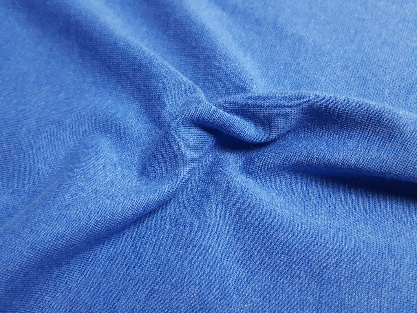 Bündchen blau meliert