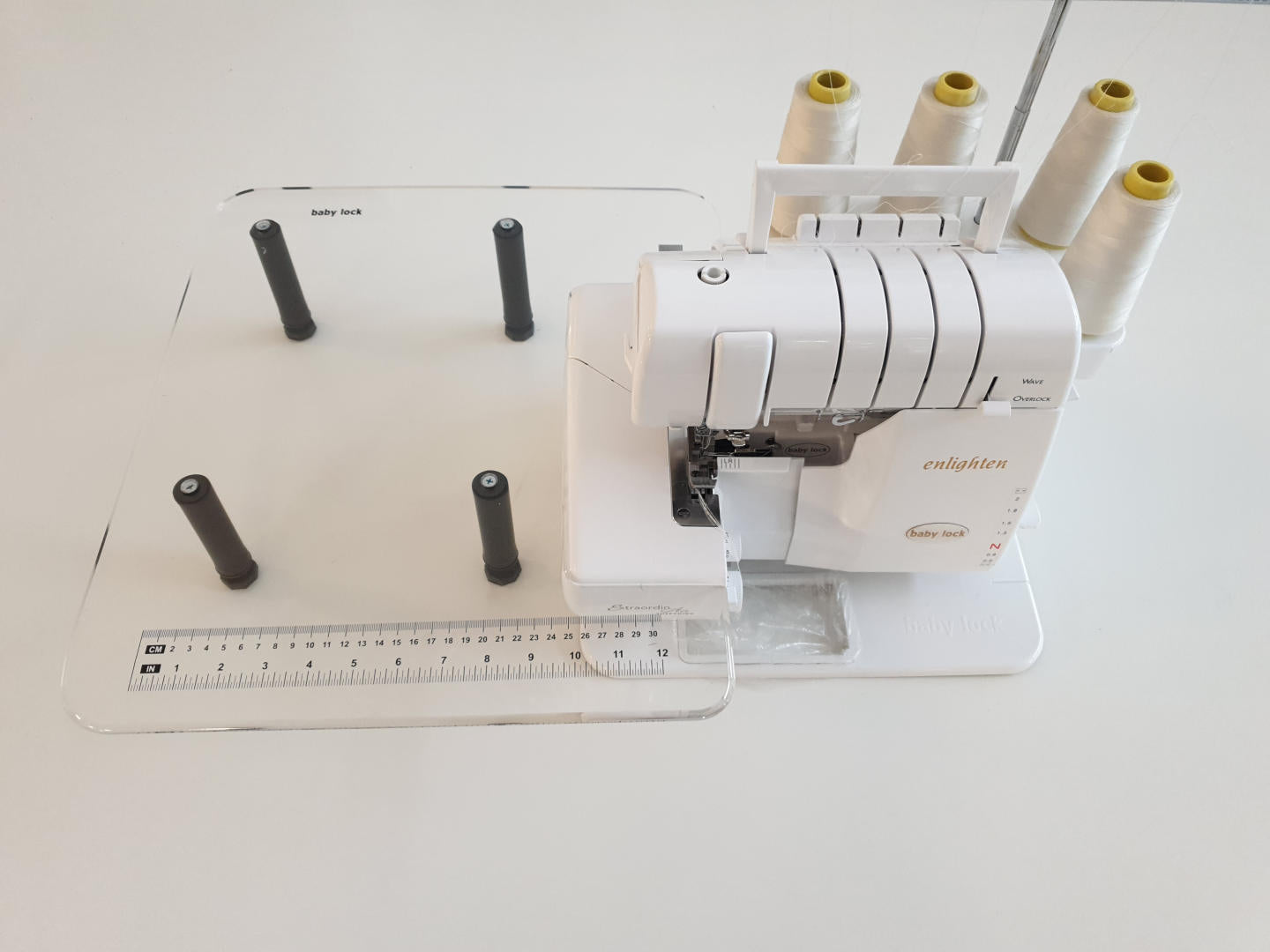 Baby Lock Acryl Anschiebetisch für Overlock- Coverlock (ohne Maschine!)