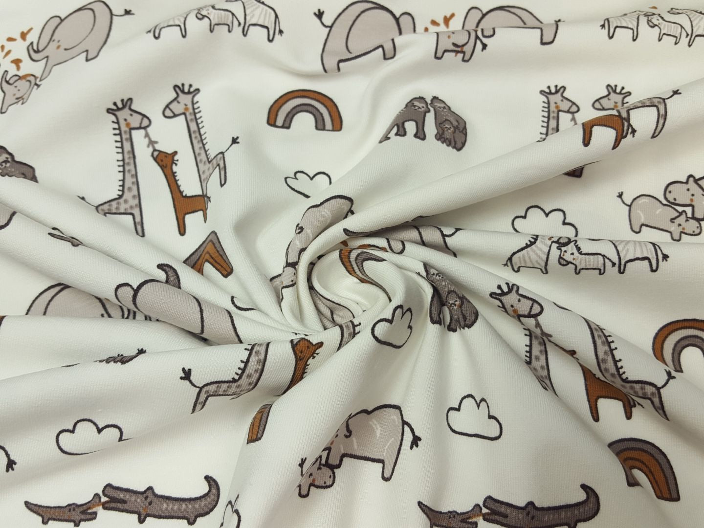 Baby Safari offwhite/grau/braun