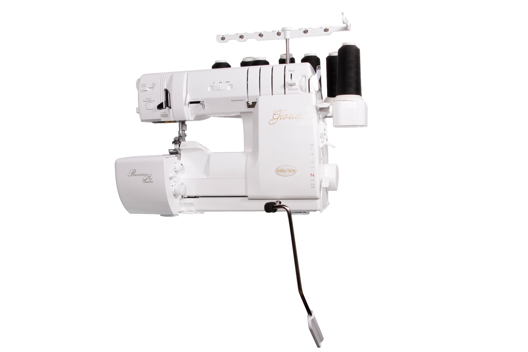 Baby Lock Gloria Overlock- und Coverlockmaschine