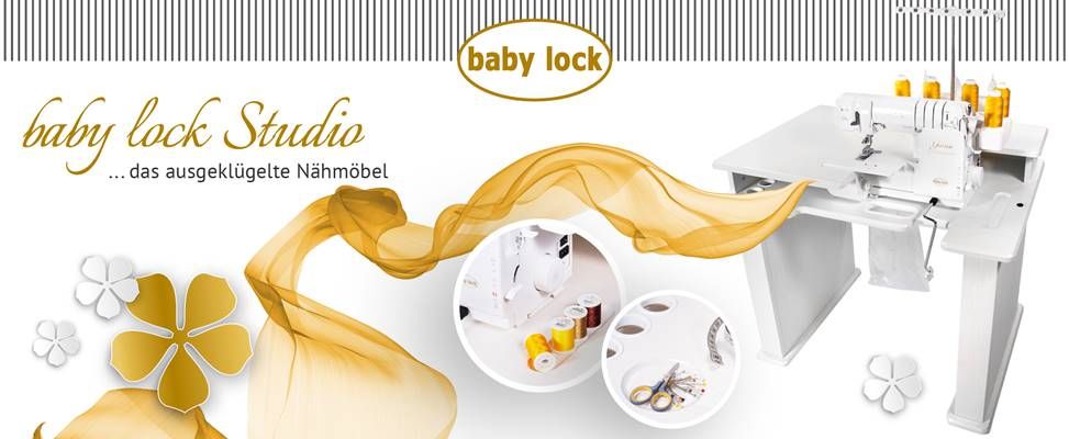 Baby Lock Studio Nähtisch (desire3 , Victory, enlighten, enspire und cover stitch)