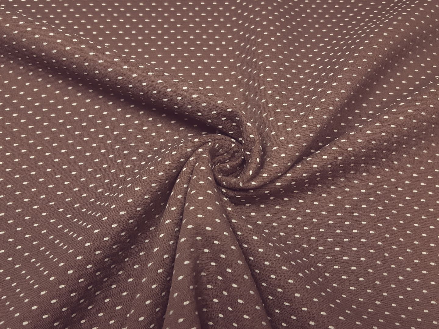 Einzelstück Bambino Dot braun/offwhite