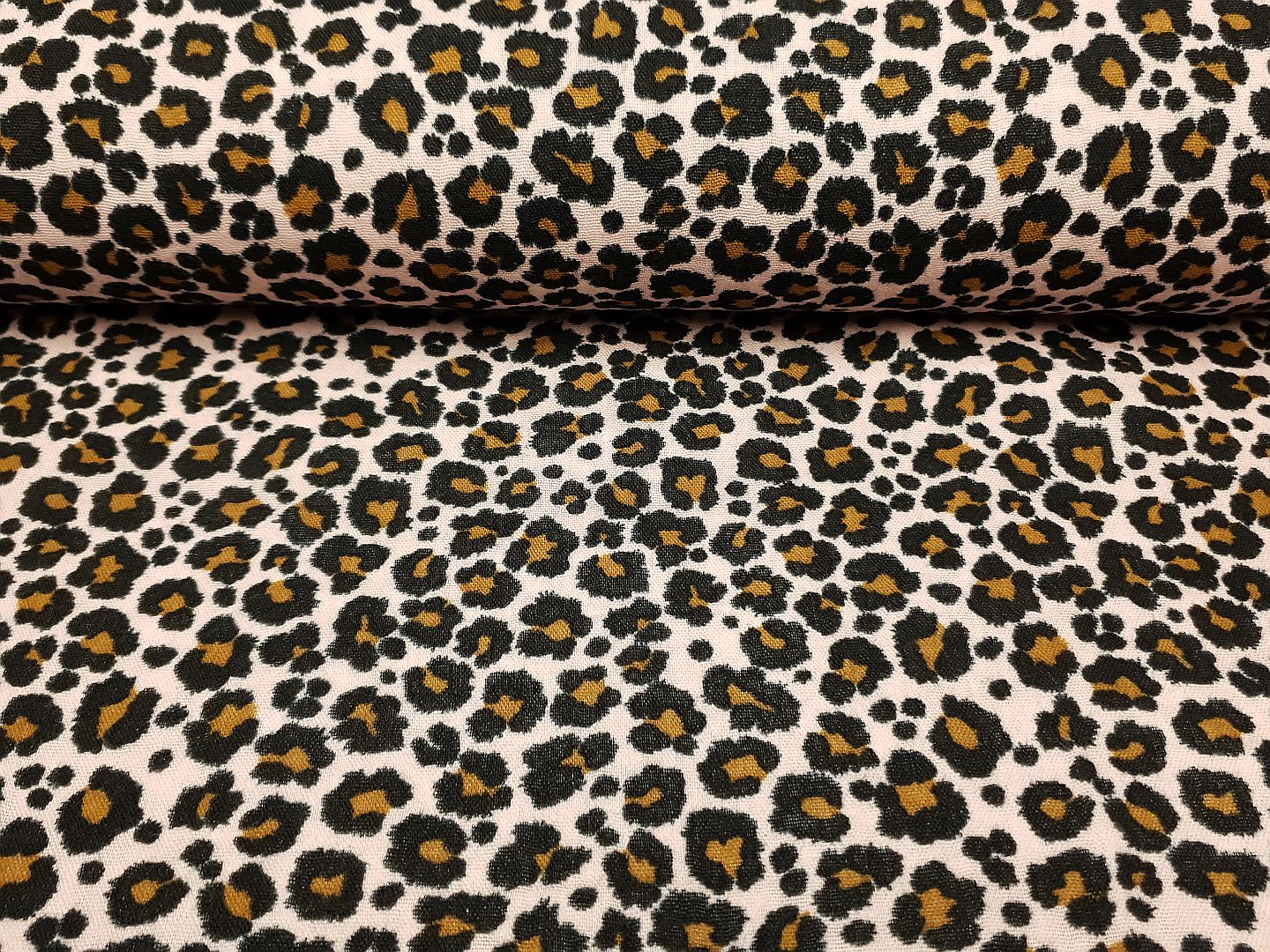 Bambino Leopard poudre/schwarz/braun