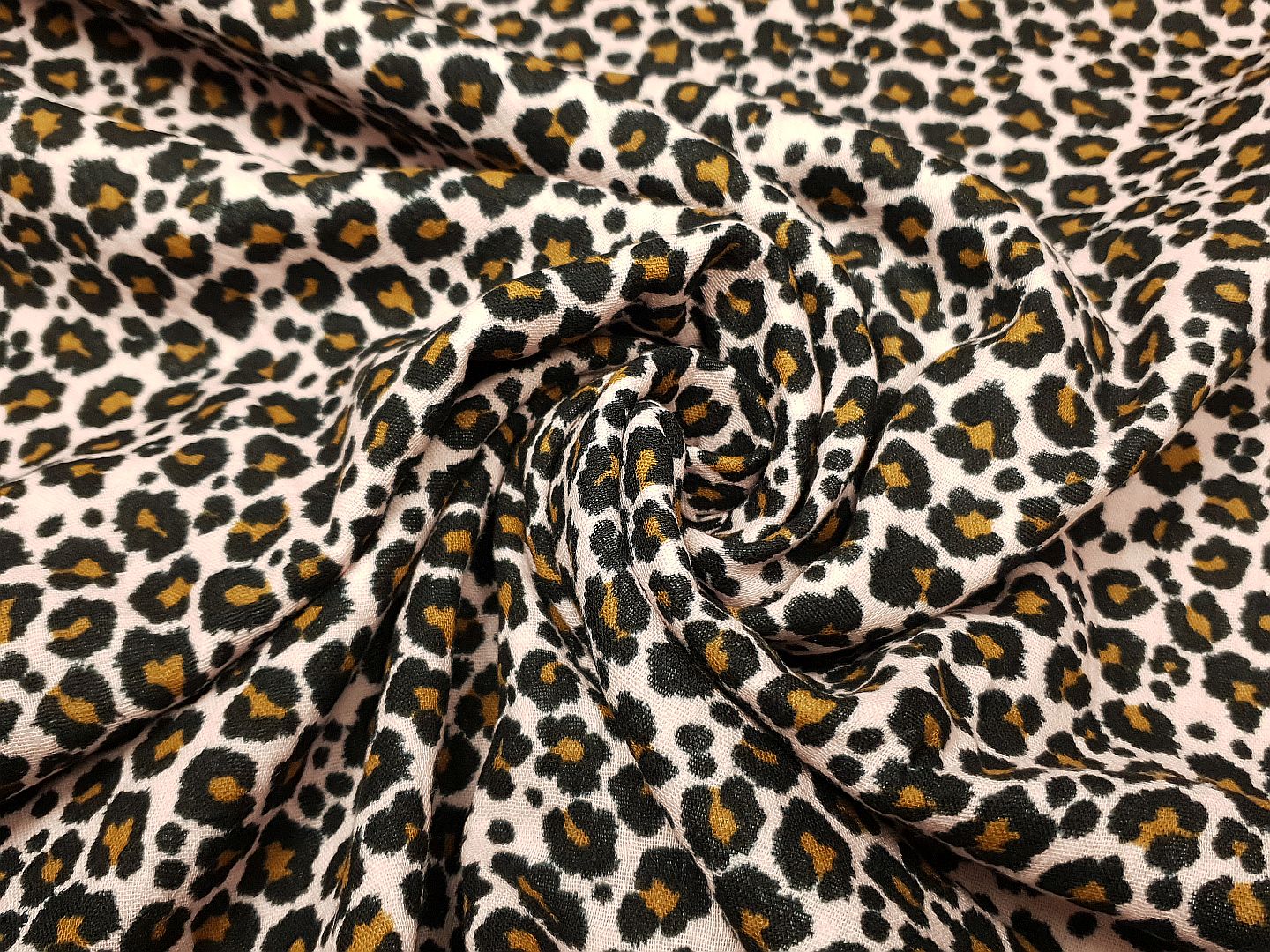 Bambino Leopard poudre/schwarz/braun
