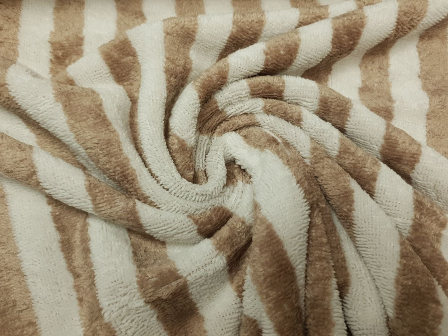 Bamboo-Frottee Stripes sand/beige