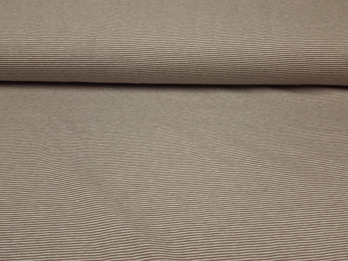 Baumwolljersey Mini Stripes