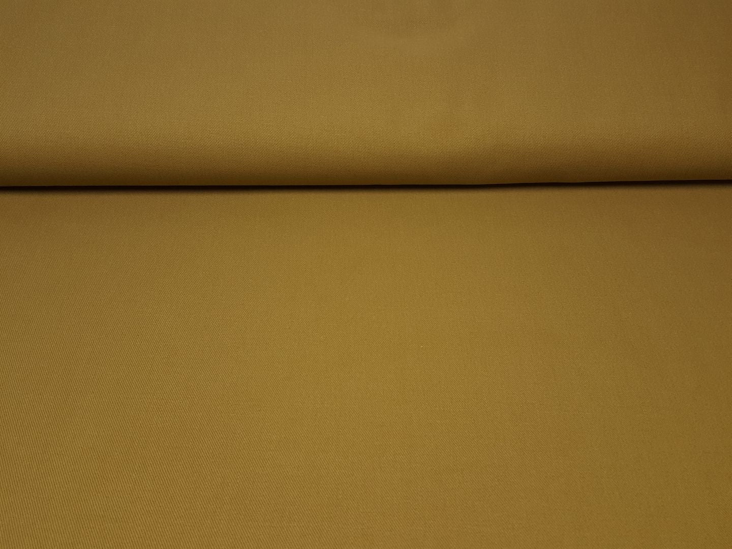 Einzelstück Baumwolltwill ocker