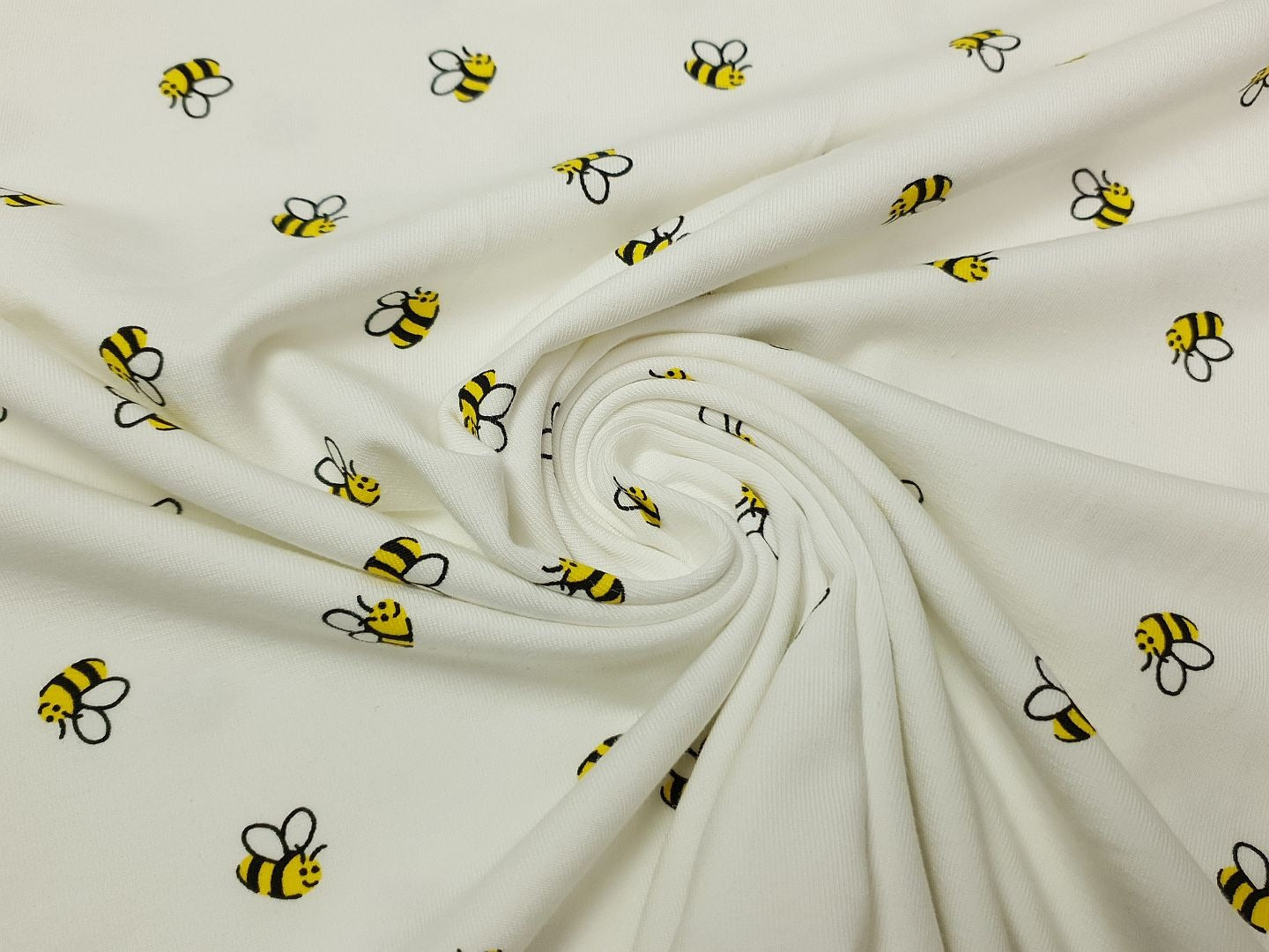 Bees offwhite/gelb/schwarz