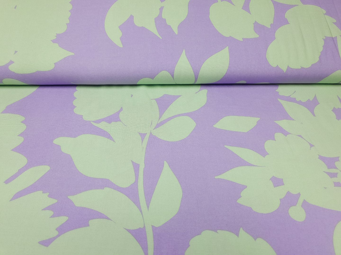 Big Flower lila/mint