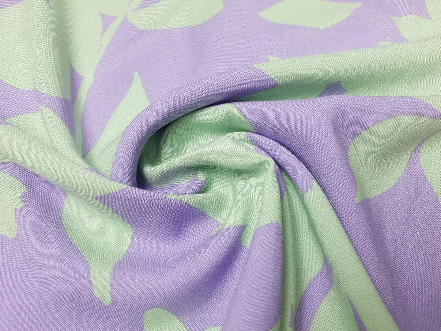 Big Flower lila/mint