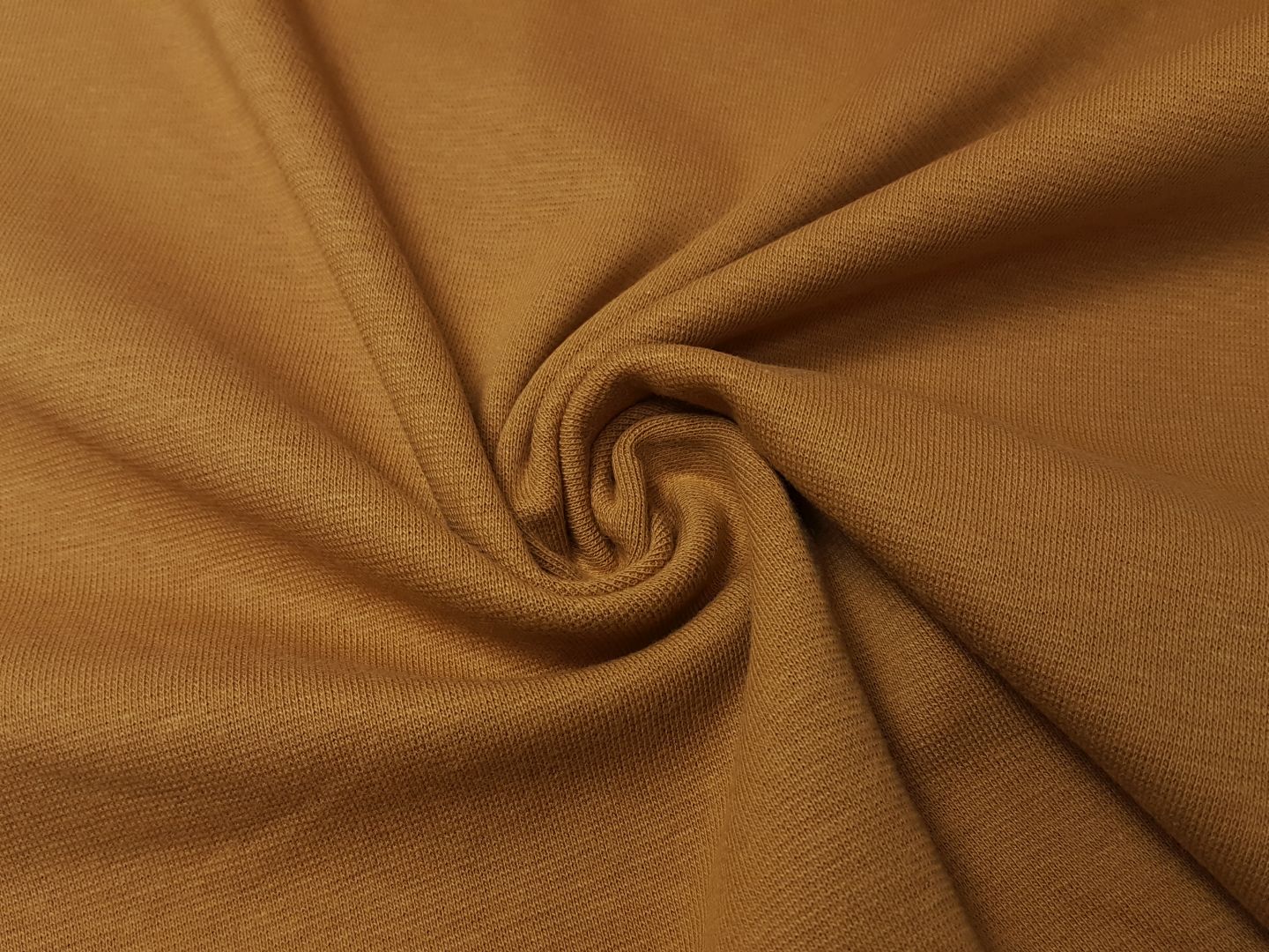 Bio-Bündchen uni caramel