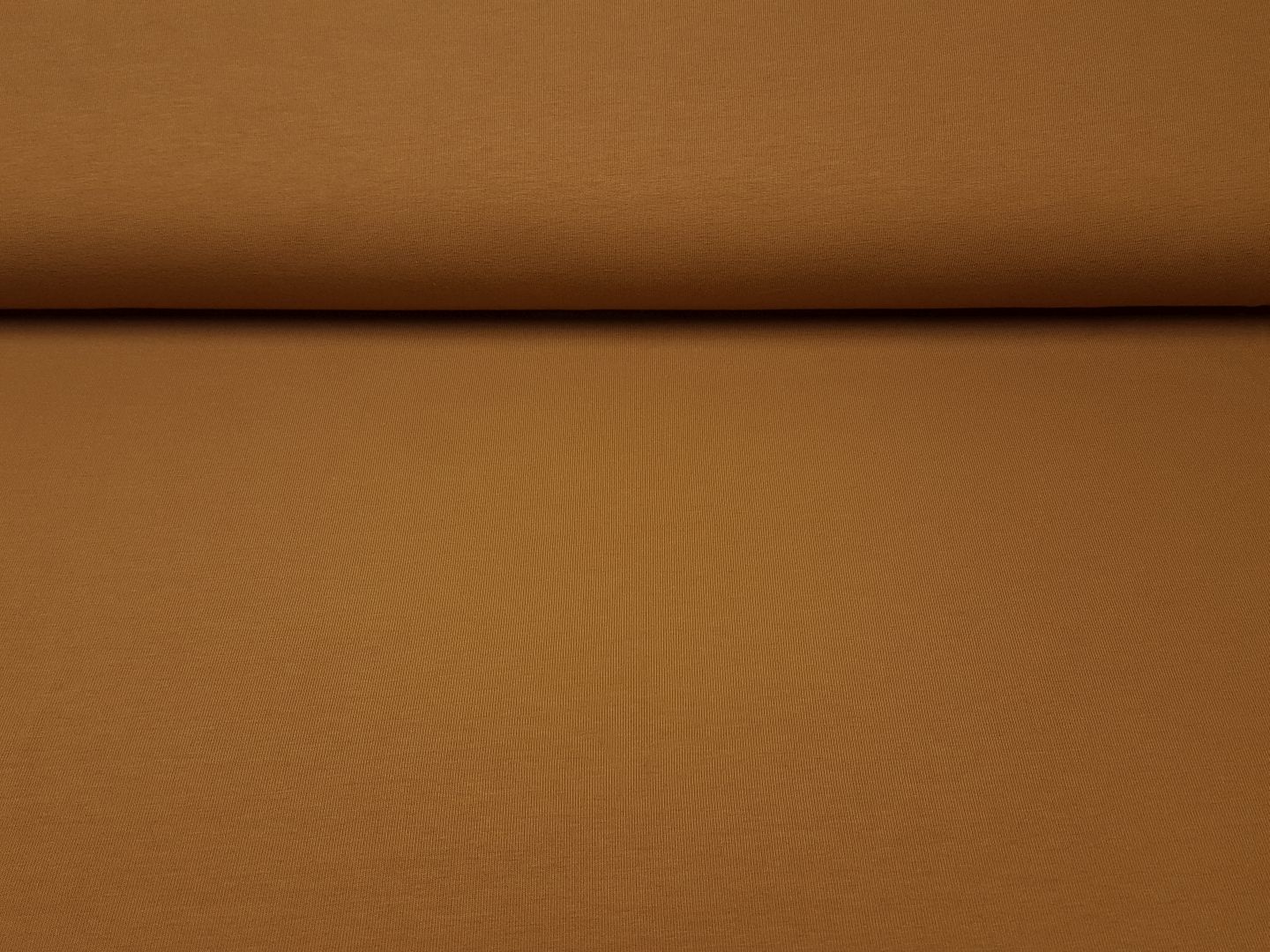 Einzelstück Bio French Terry caramel