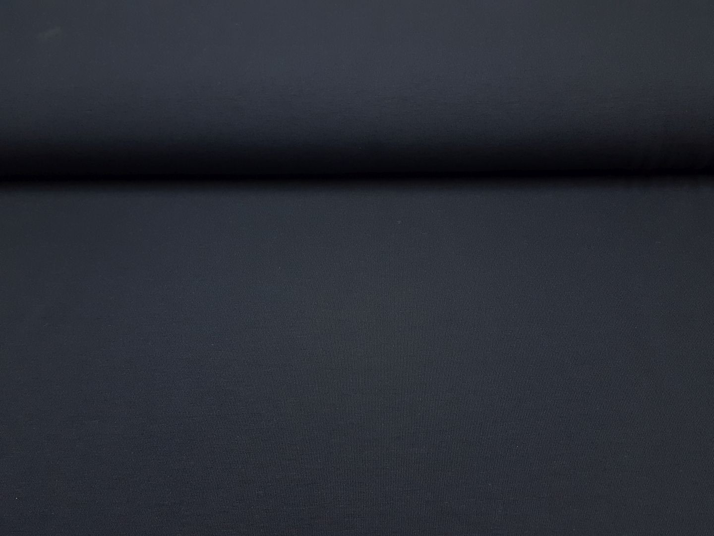 Bio-Baumwolljersey nachtblau