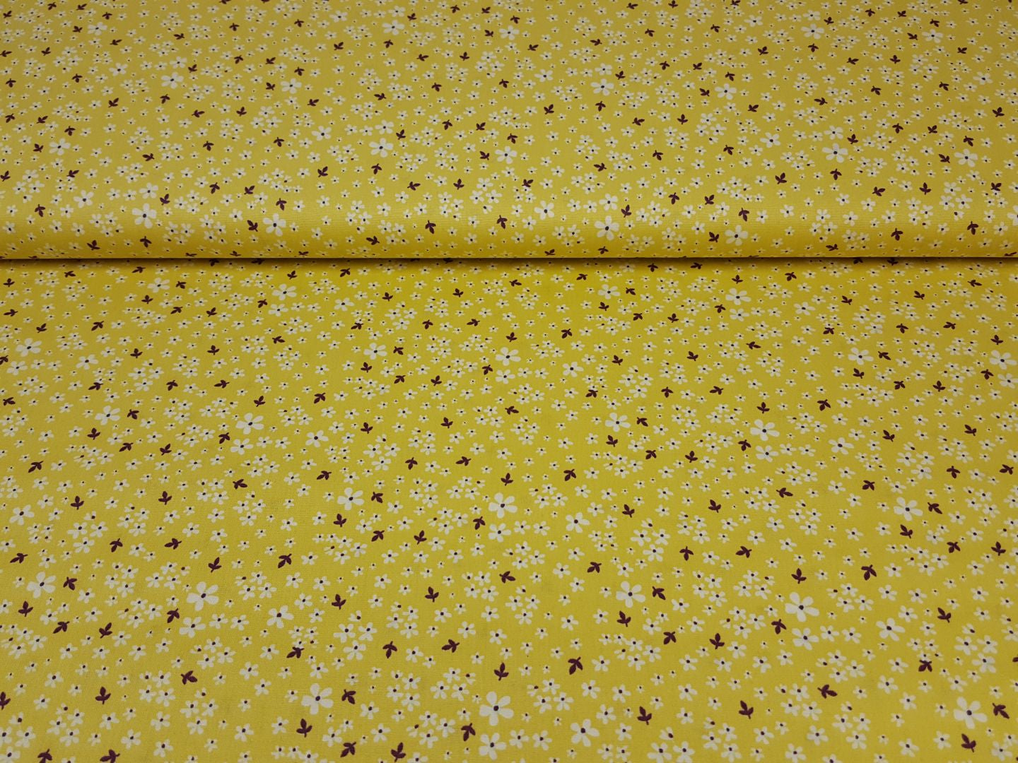 Bio-Baumwollwebware vanille/bordeaux