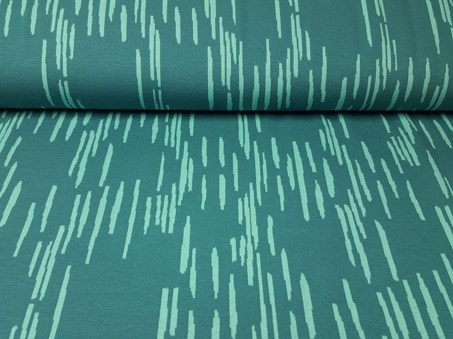 Bio-Jacquard Heavy Rain mint/helles petrol