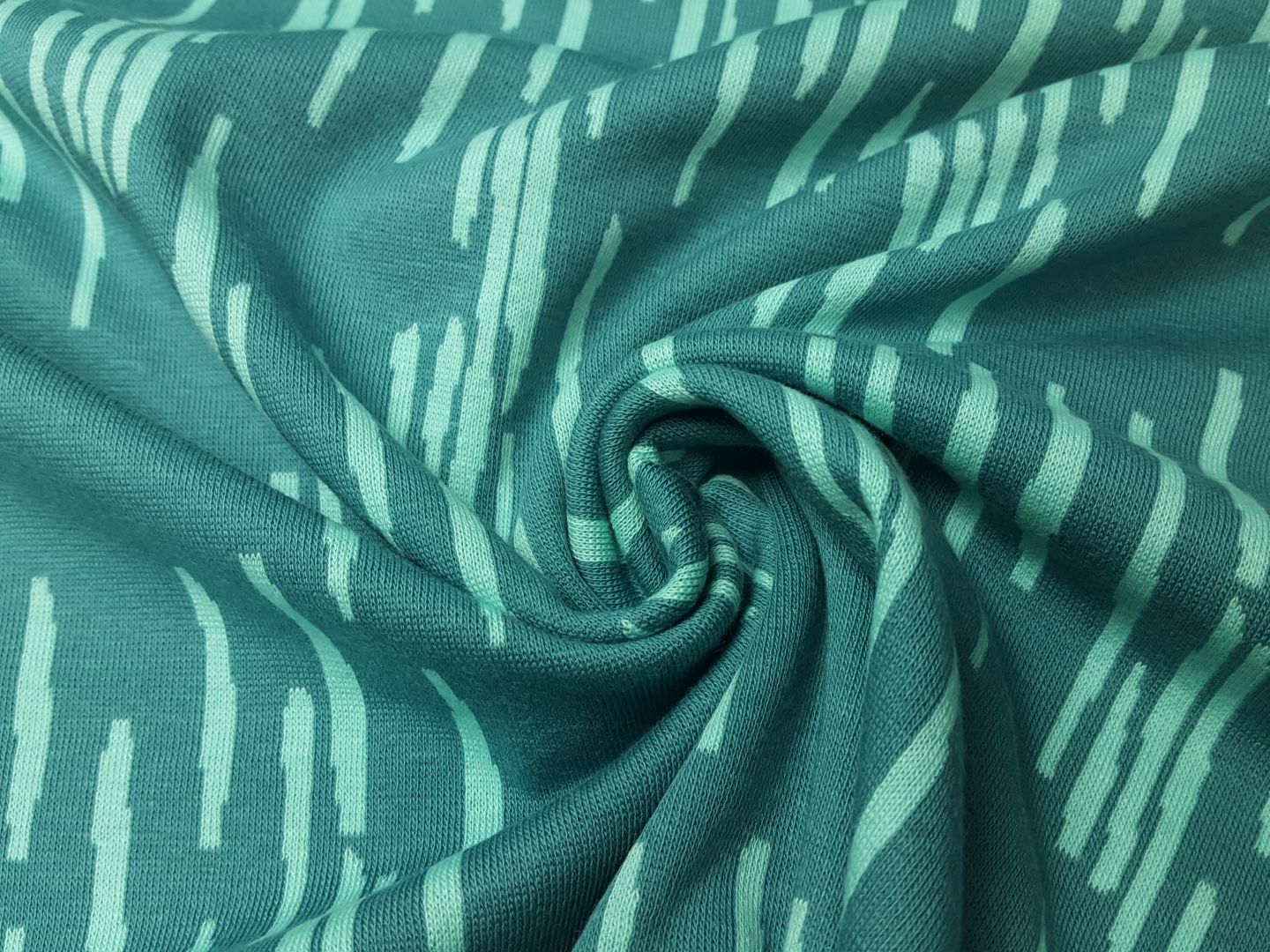 Bio-Jacquard Heavy Rain mint/helles petrol