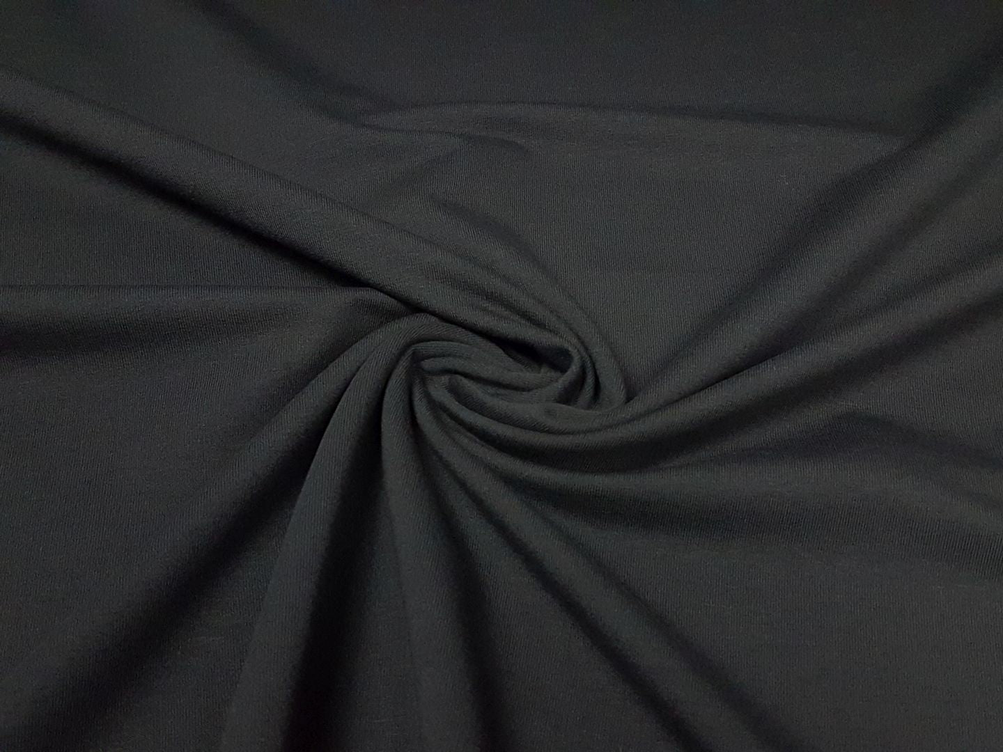 Bio-Baumwolljersey schwarz