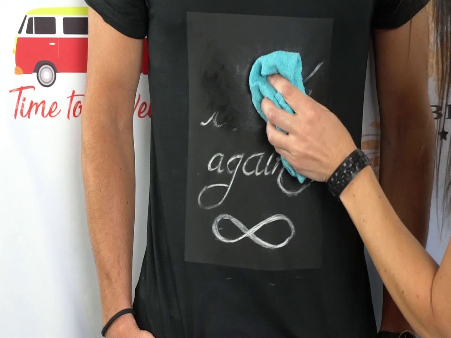 Blackboard Folie schwarz