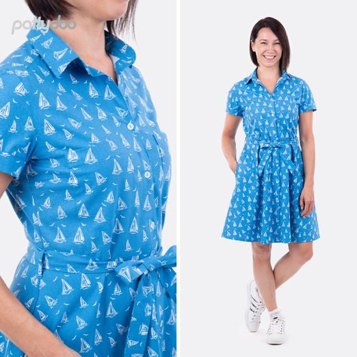 Blusenkleid Holly Damen Papierschnittmuster