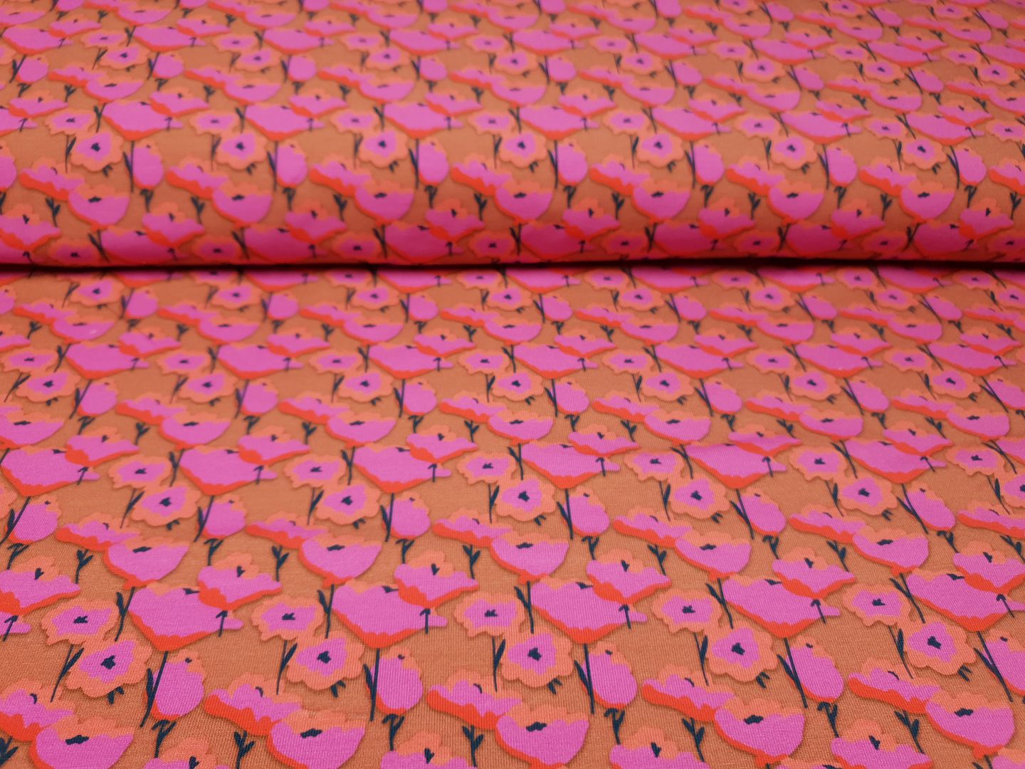 Einzelstück Breeze caramel/magenta/orange