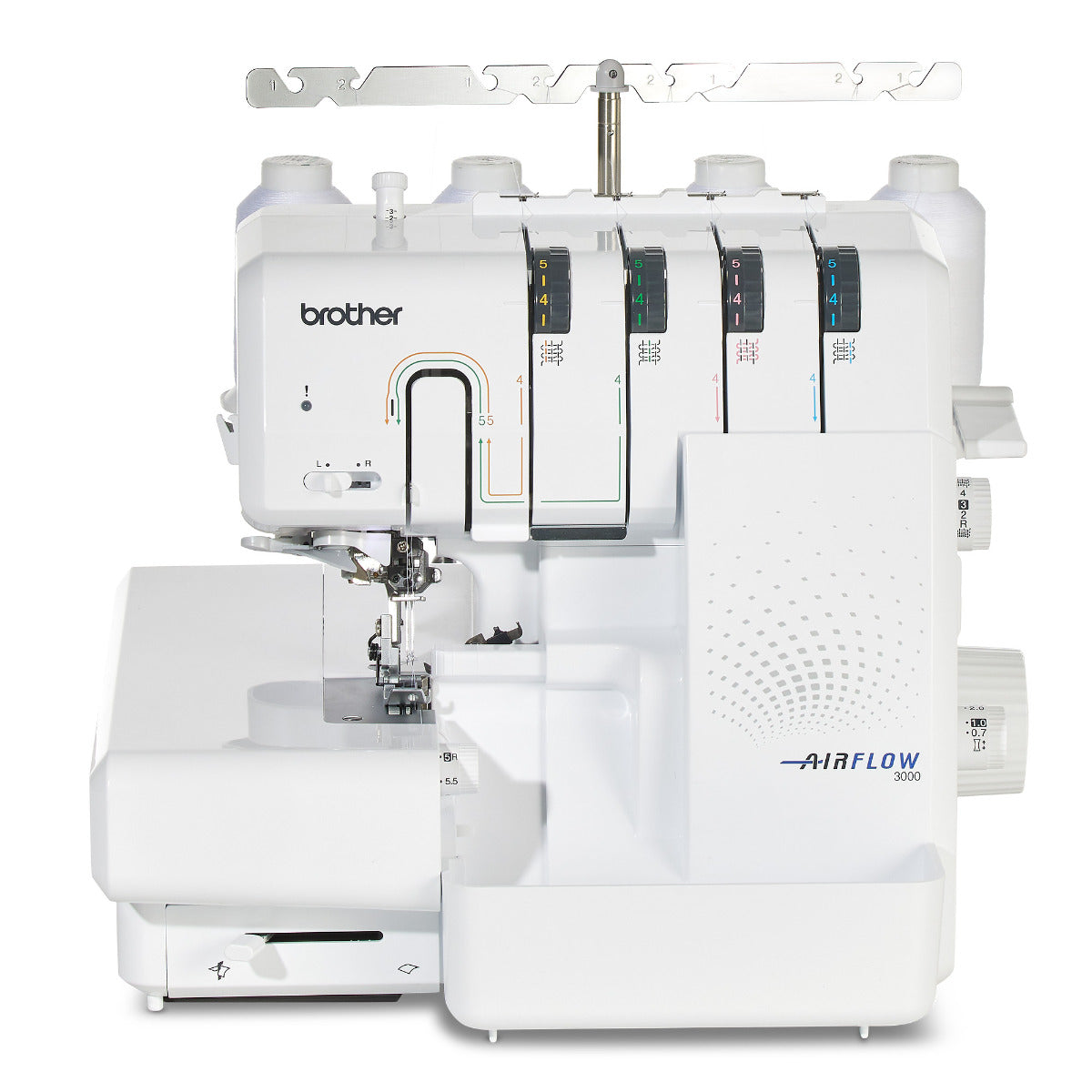 Brother AIRFLOW 3000 Overlockmaschine mit Lufteinfädelung