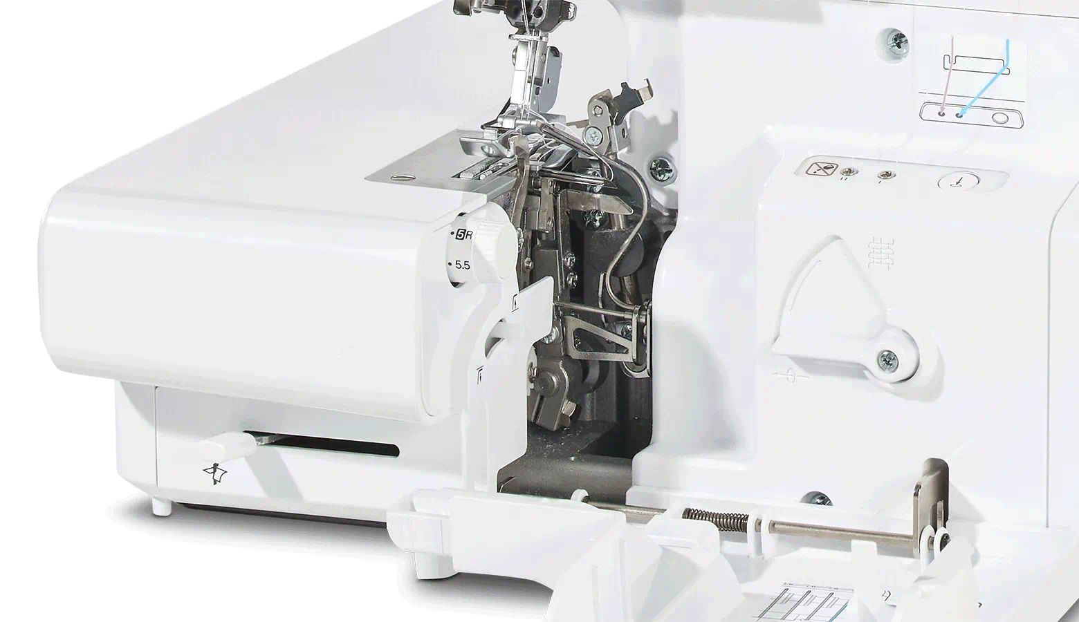 Brother AIRFLOW 3000 Overlockmaschine mit Lufteinfädelung