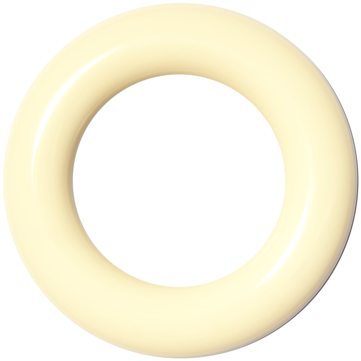 Bunte Ösen 8mm 20 Stück milchweiss
