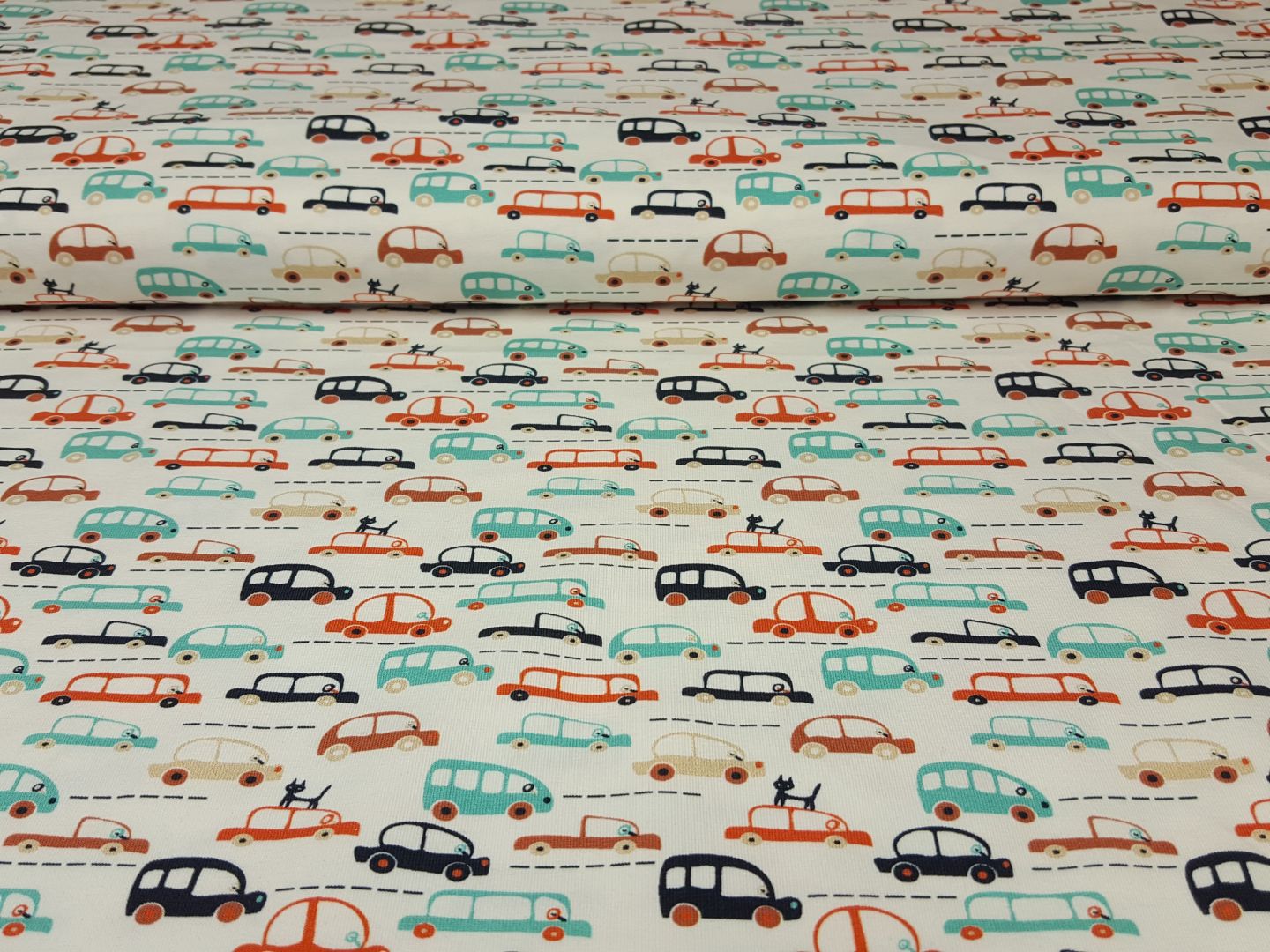 Carcat offwhite/mint/rost