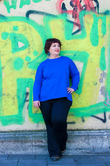 Basic Oversized Shirt/Kleid Damen, Ki-ba-doo Papierschnittmuster