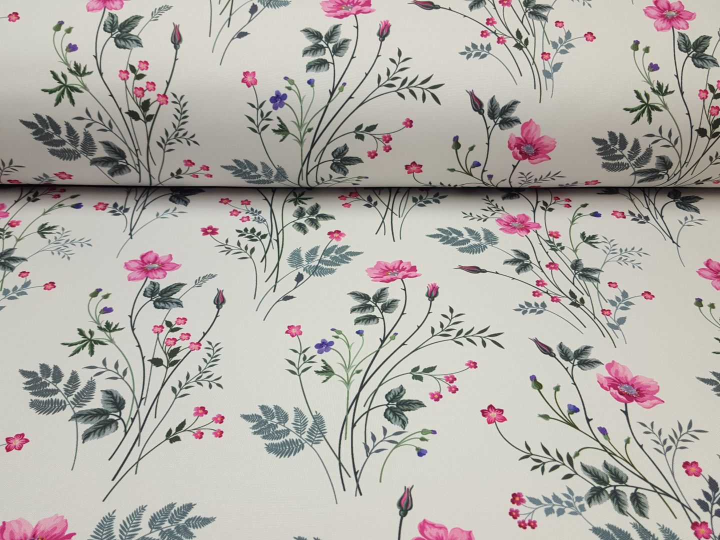 Fiete offwhite/grün/pink