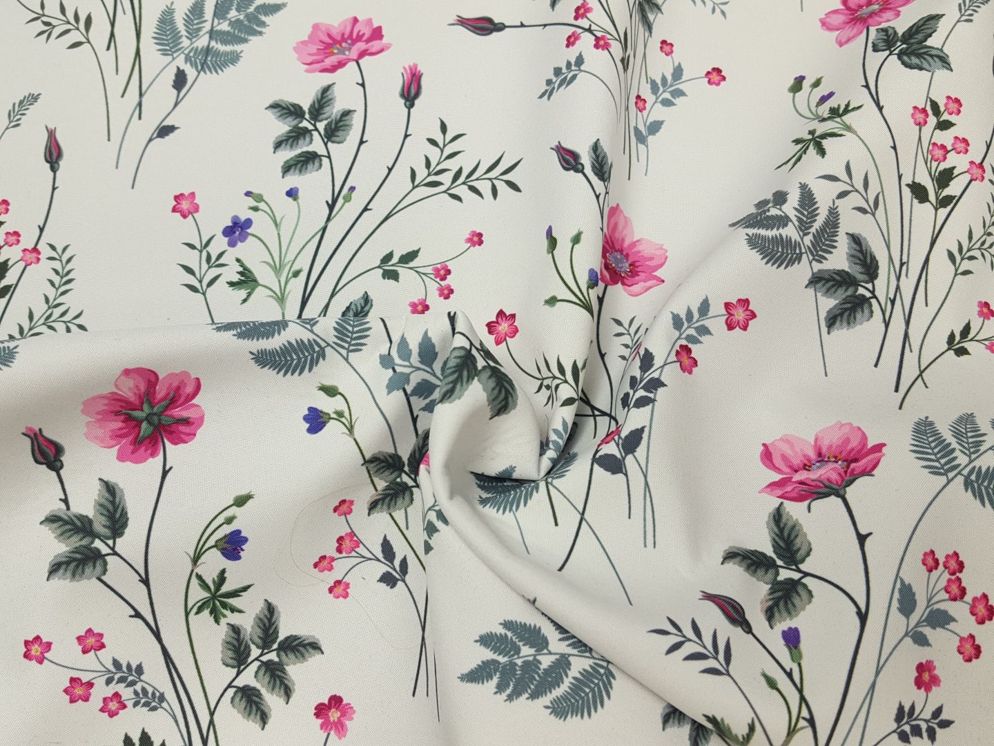 Fiete offwhite/grün/pink