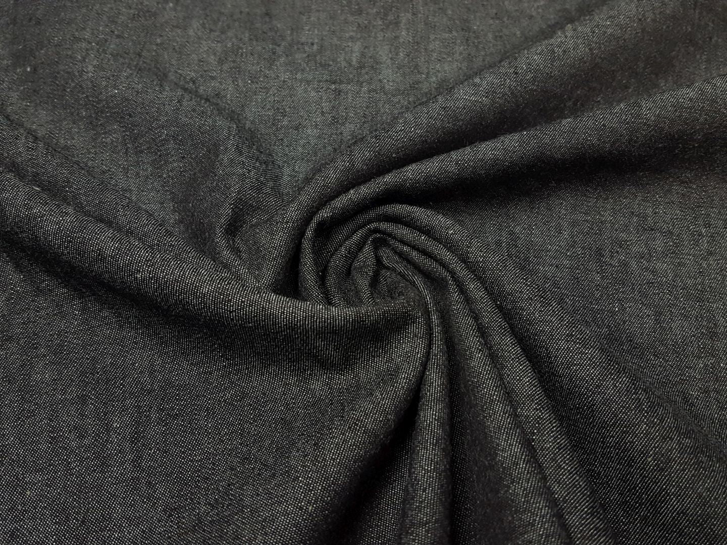 Chambrai schwarz melange