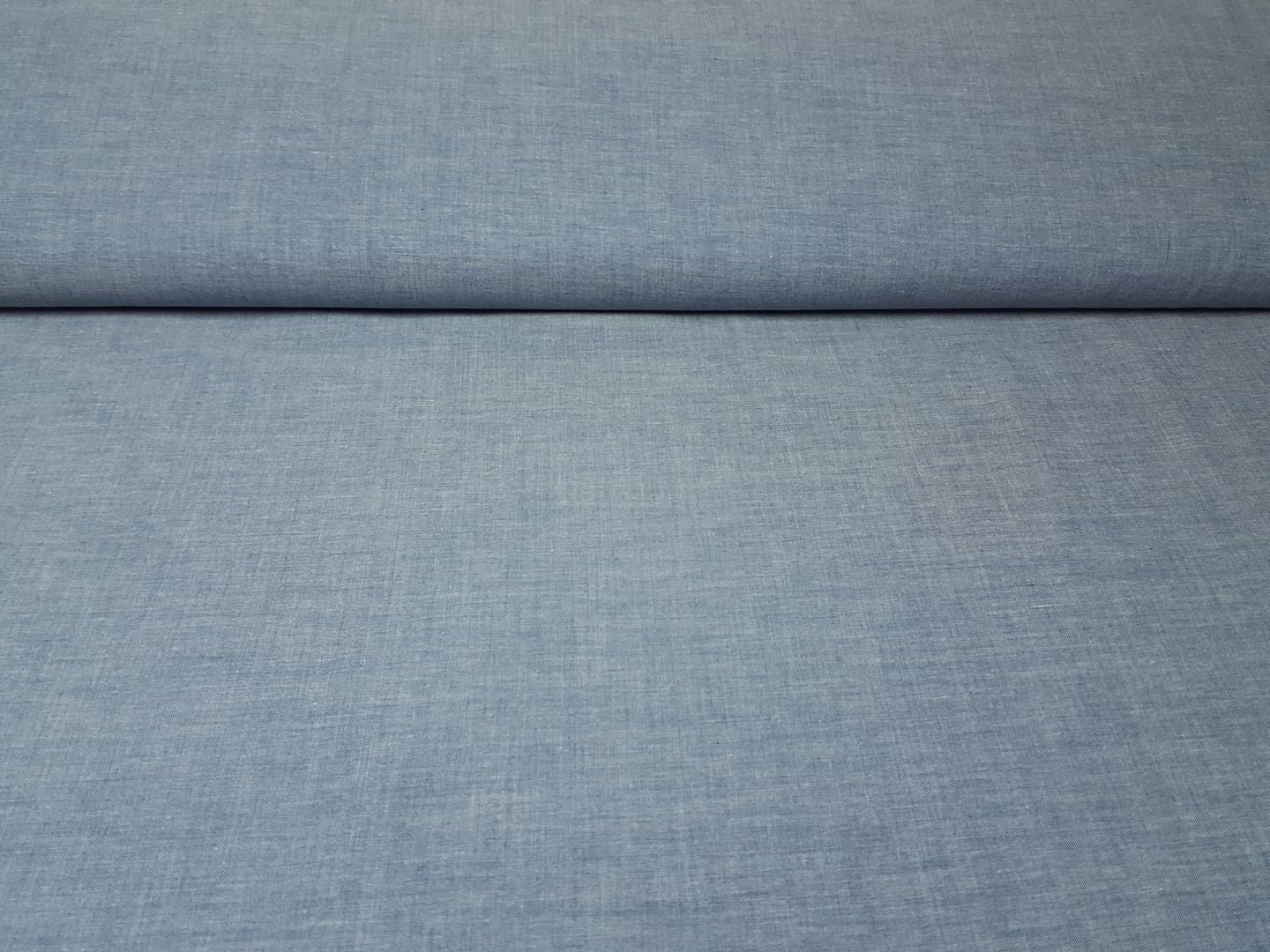 Chambrai stahlblau melange