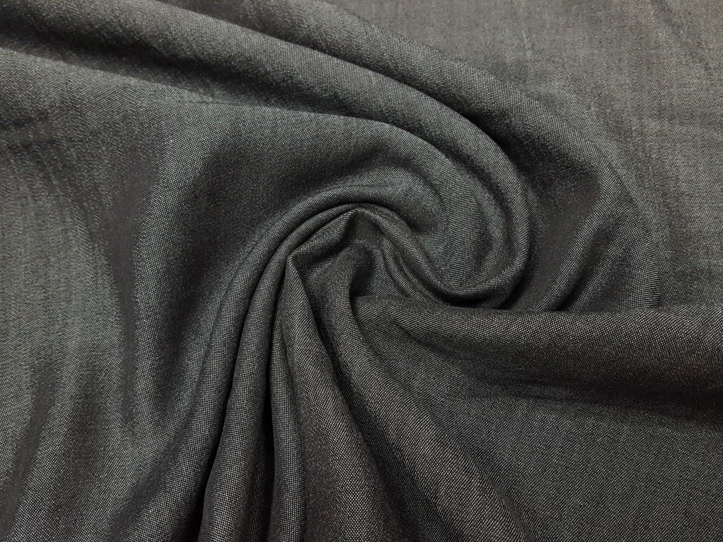 Chambray washed dunkelblau