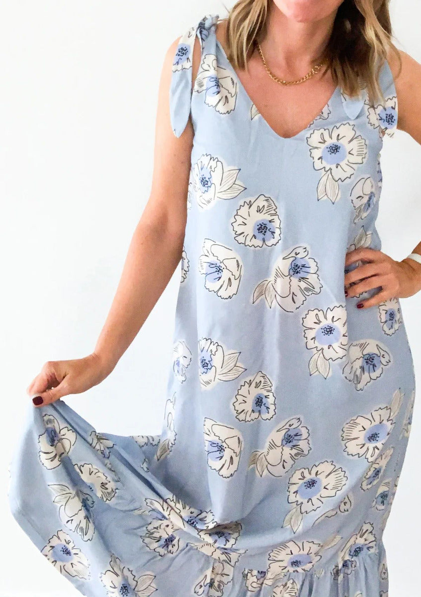 Knoten-Kleid Cillia Damen, Ki-ba-doo Papierschnittmuster