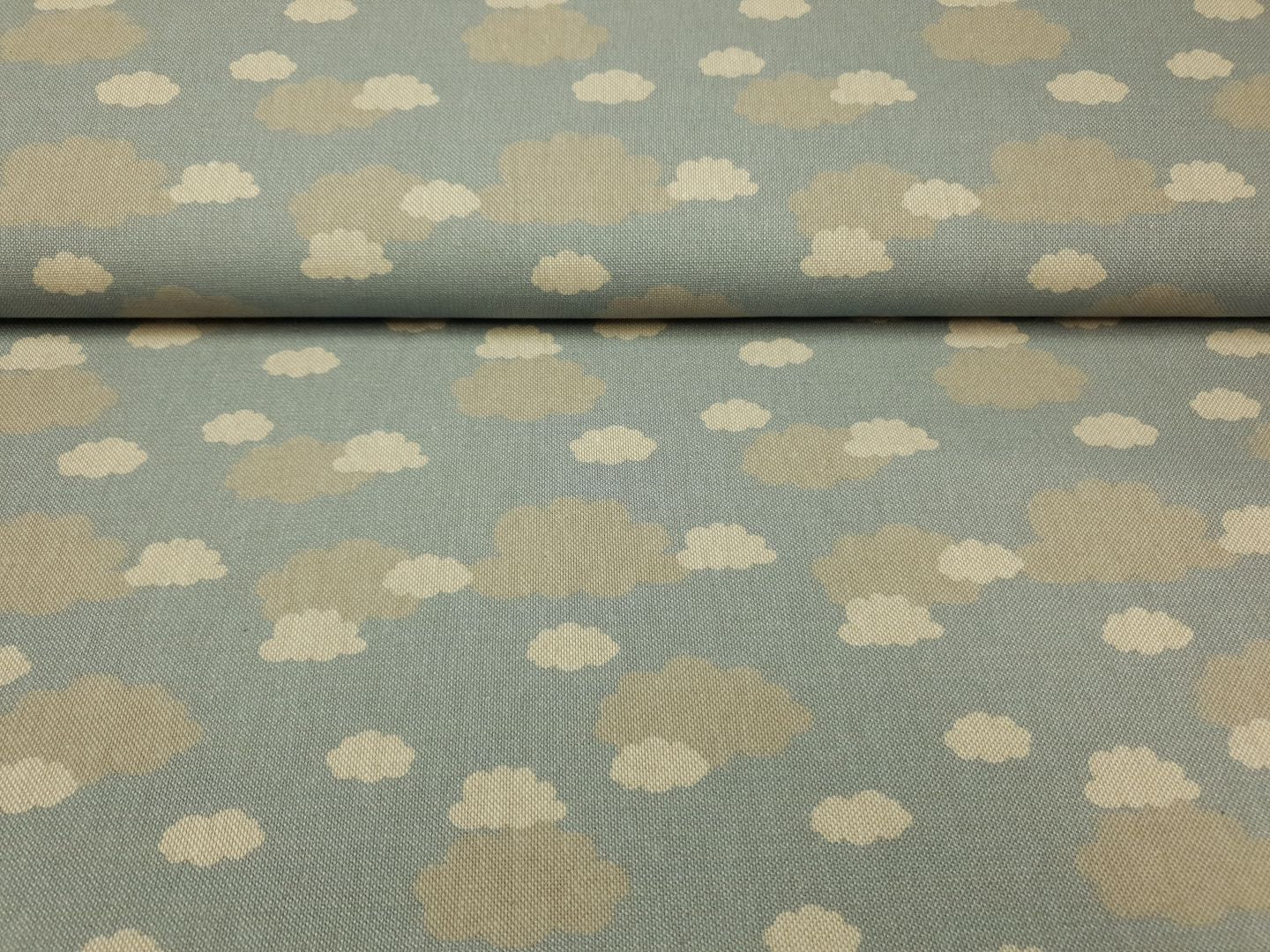 Clouds blaugrau/beige