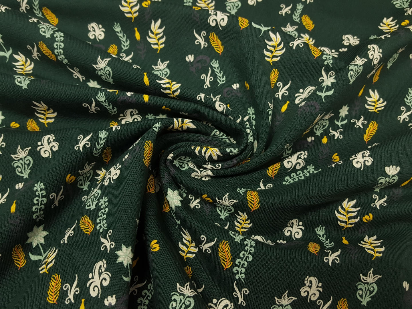 Curly tannengrün/mint/gelb