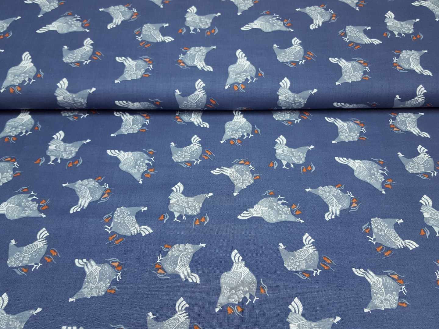 Einzelstück Dear Stella Chickens rauchblau