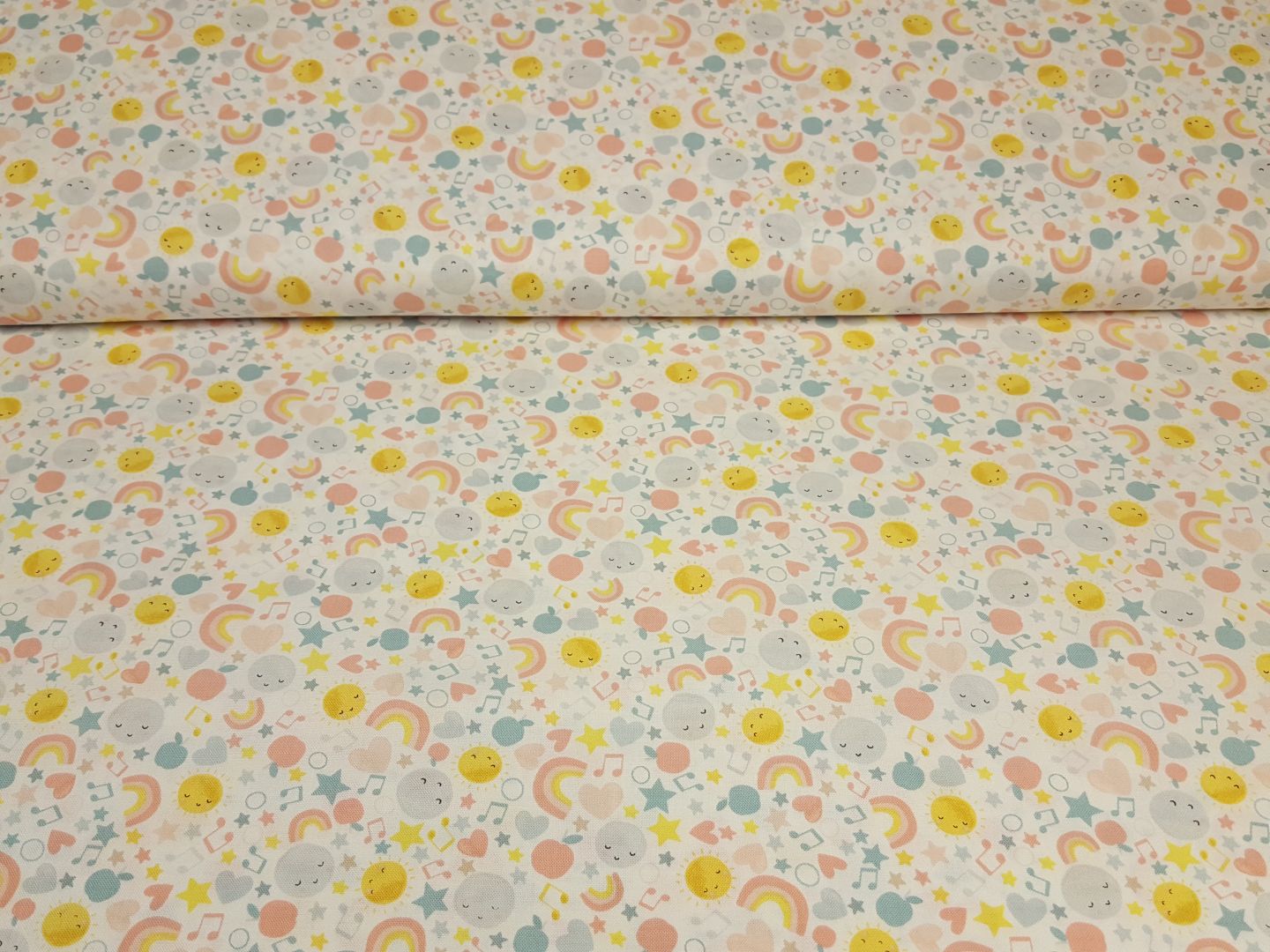 Dear Stella Happy Time weiss/pastell/bunt