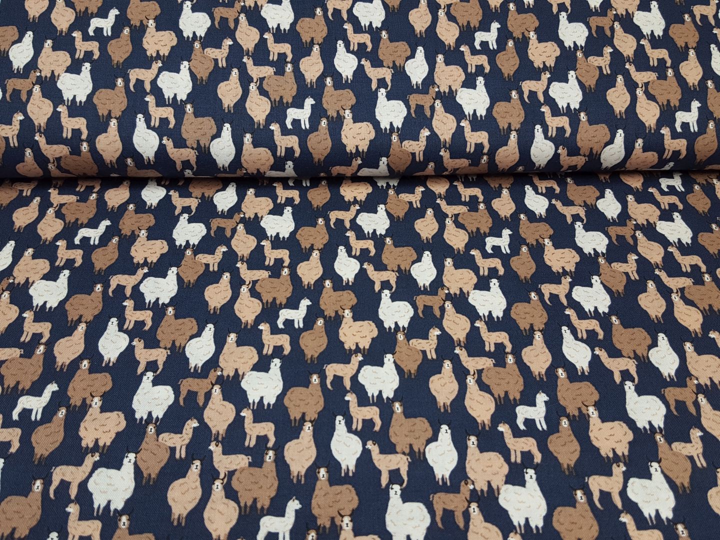 Dear Stella Llamaplooza navy/braun