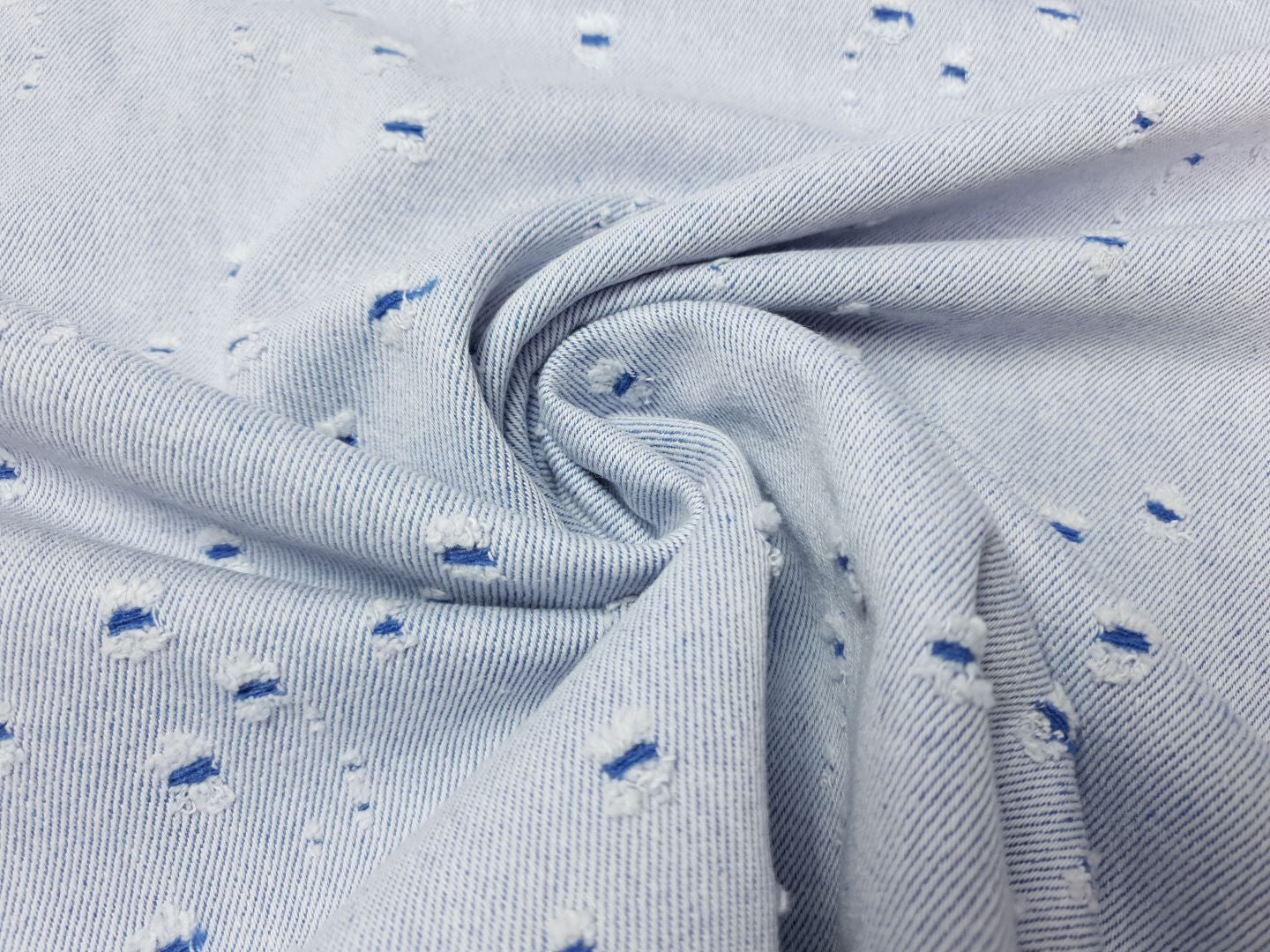 Denim Fancy Royal hellblau