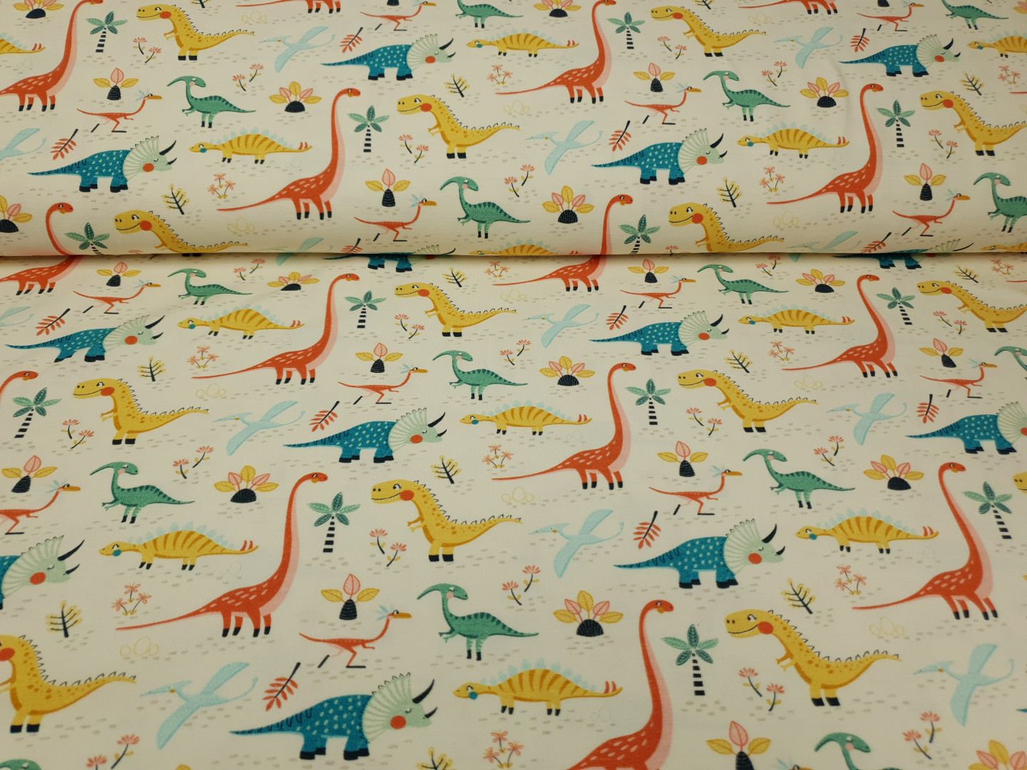 Dino's World ecru/bunt