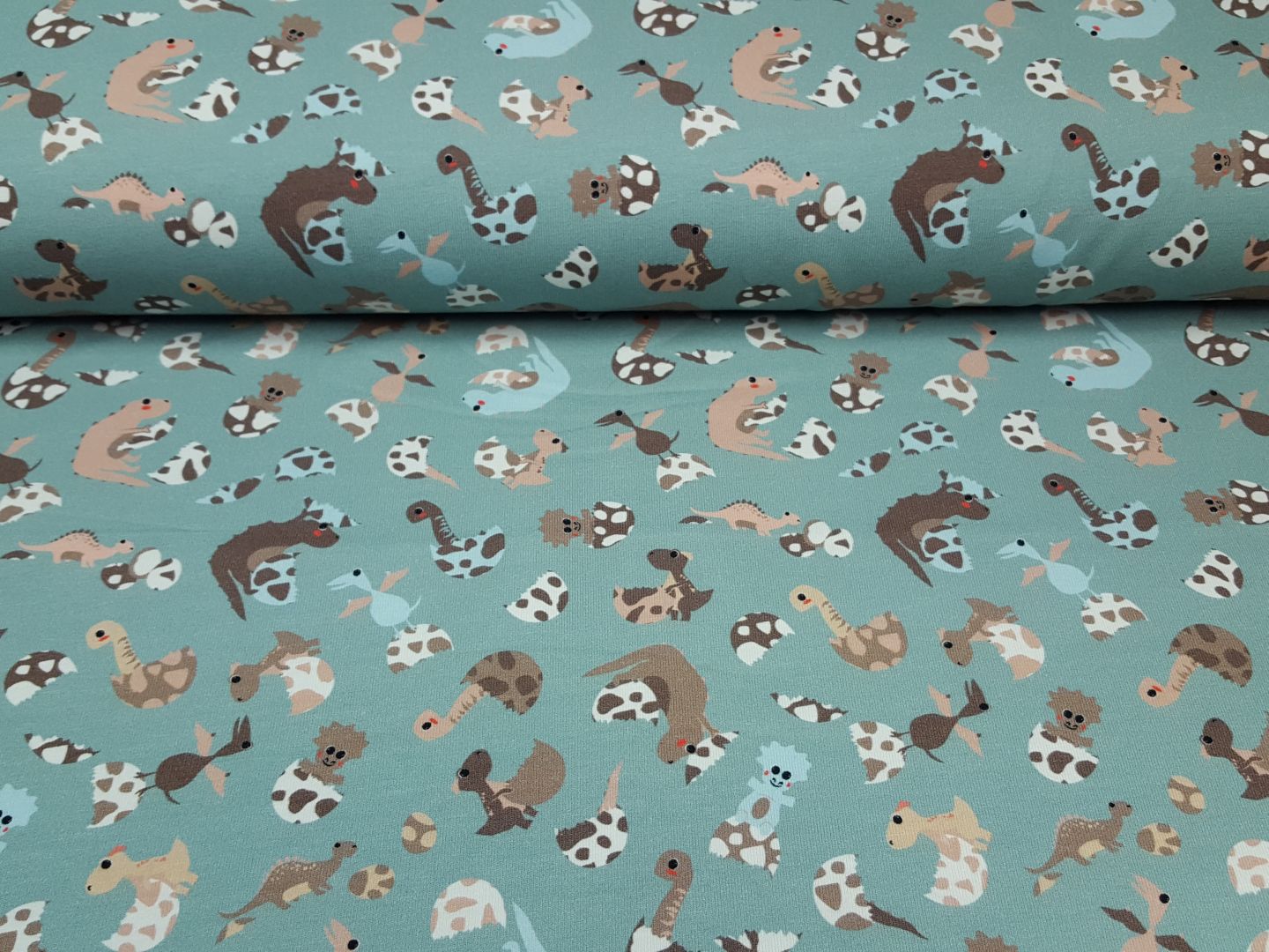 Bio Dinos mint/hellblau