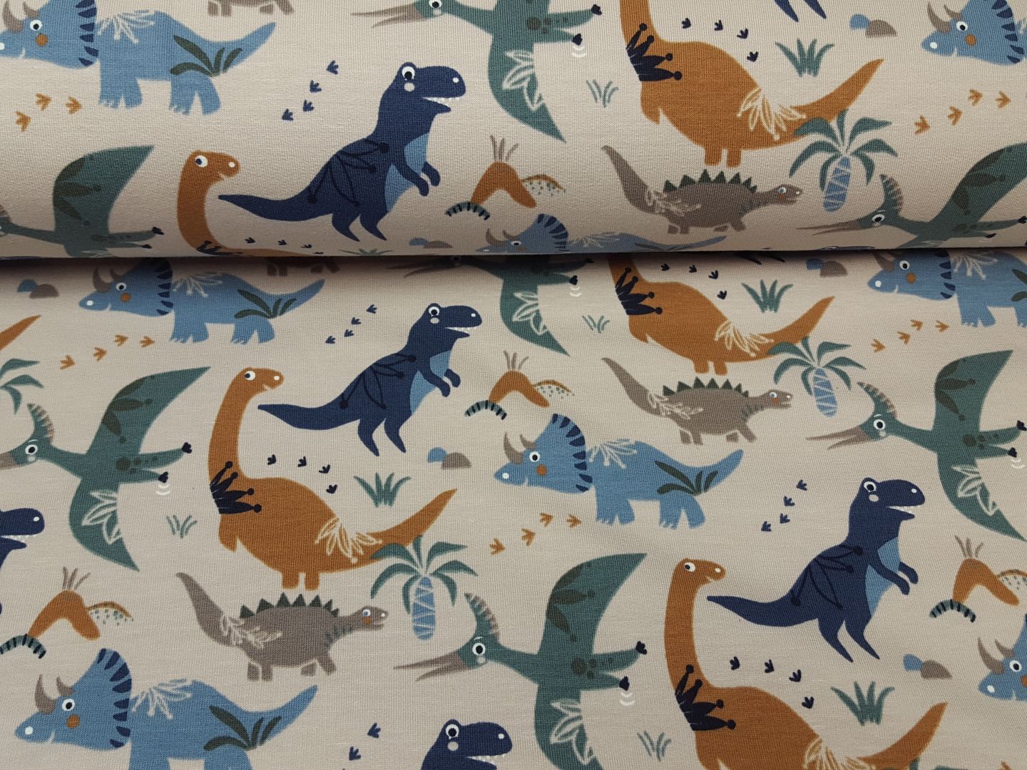 Einzelstück Dino's sand/mint/ocker